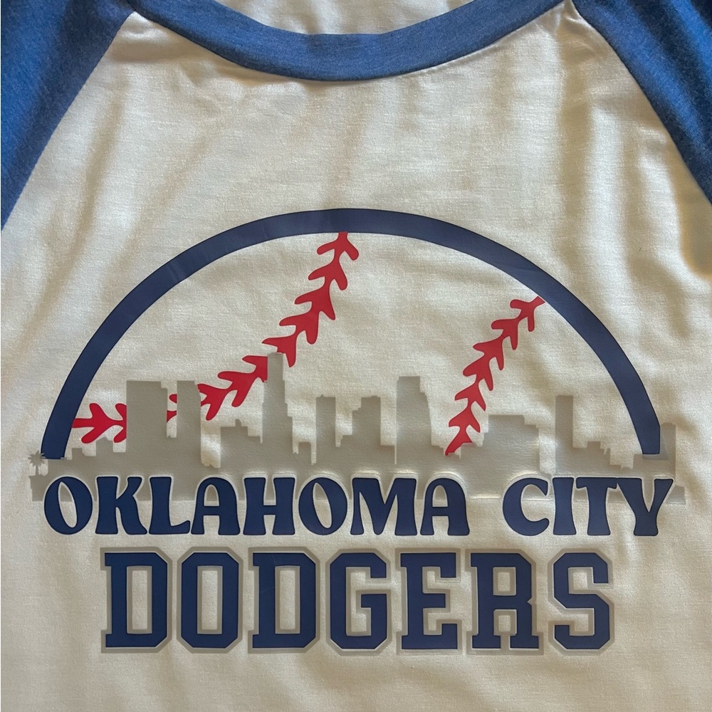 OKC Dodgers baseball shirt